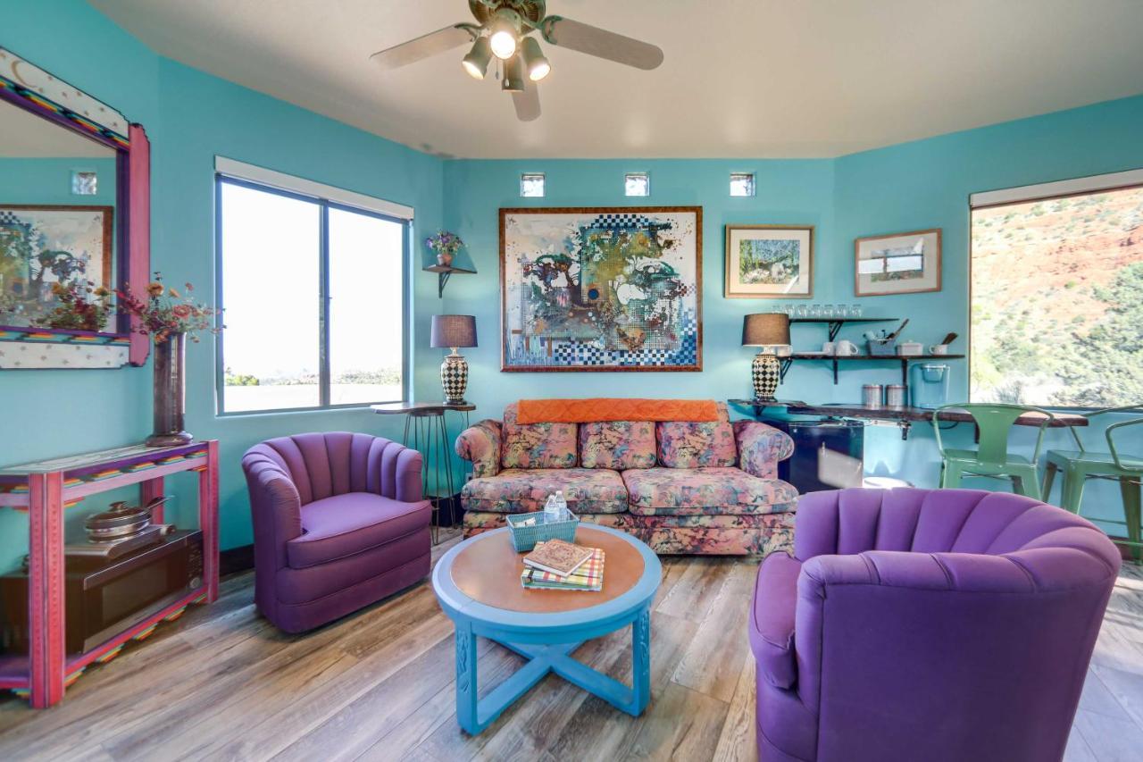 Sedona Studio With Amazing View And On-Site Hiking! Eksteriør billede