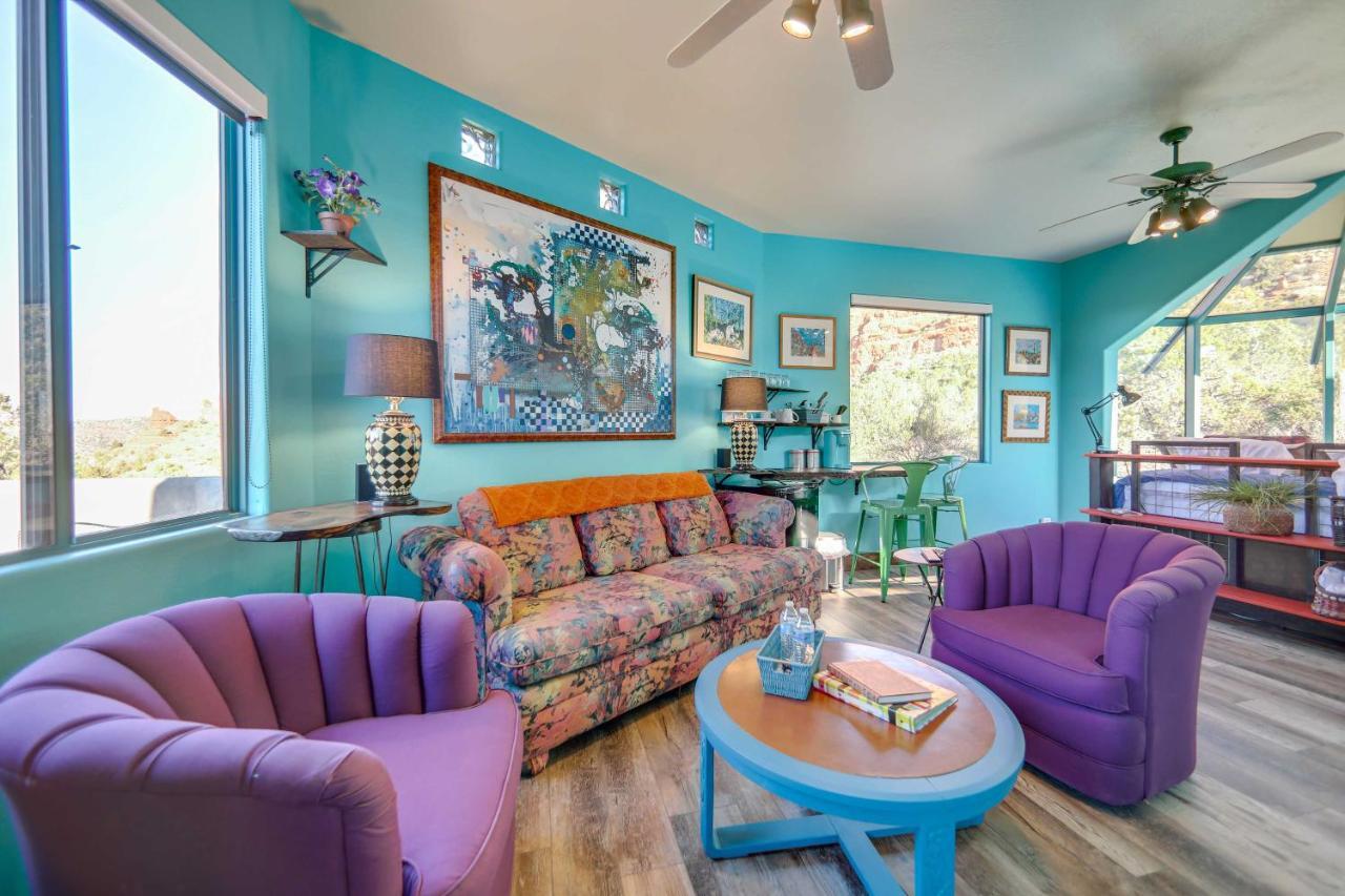 Sedona Studio With Amazing View And On-Site Hiking! Eksteriør billede